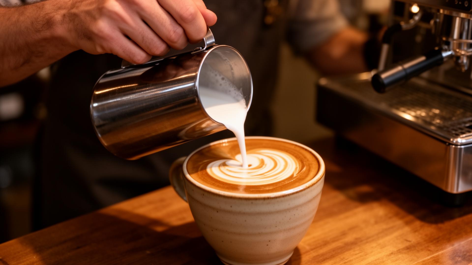 Milk Coffee from Arbrew Coffee & Roastery